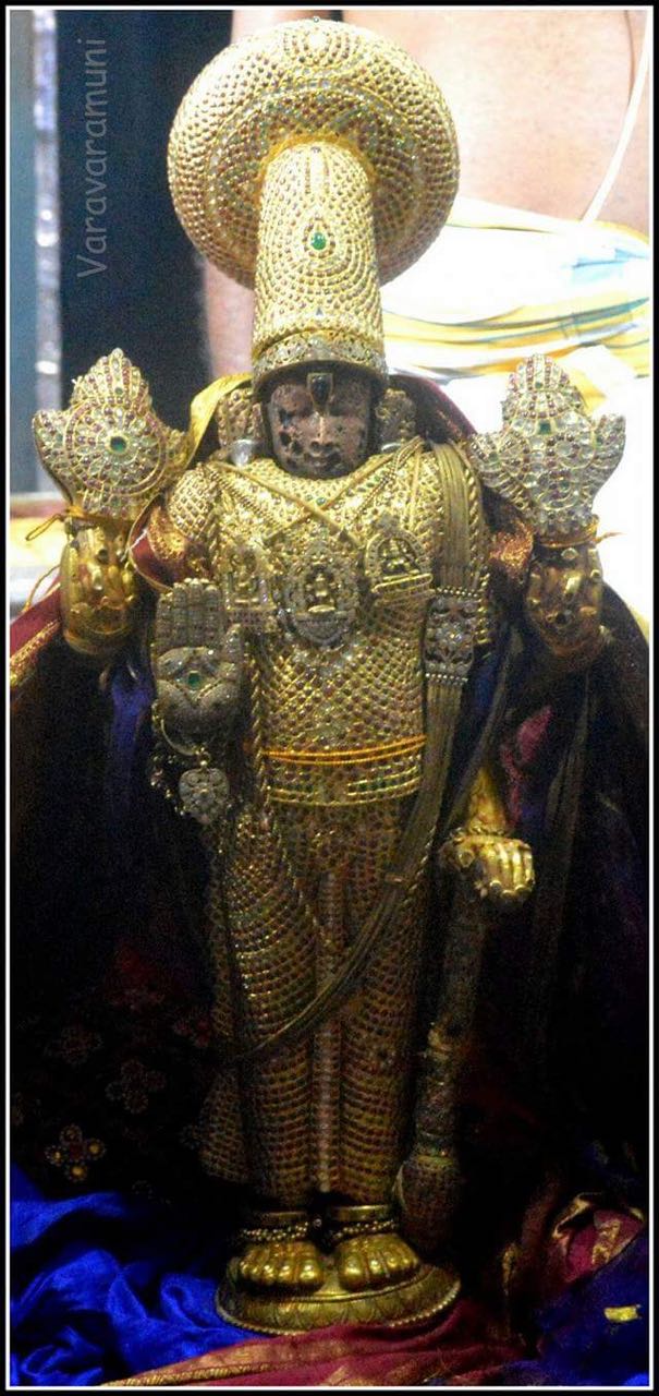 Sri Varadarajaru With Ratna Angi On Vaikuntha Yekadashi 2017jan13.Jpg