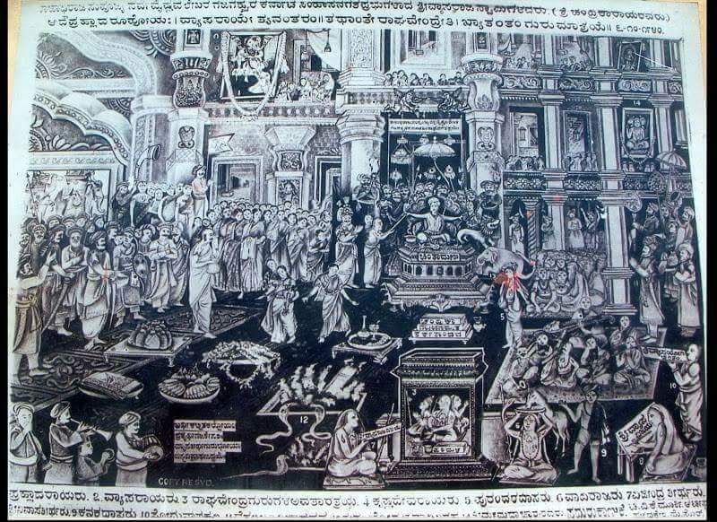 Sri Vyasarajara Vaibhava Haagu Shishya Parivaara 2017mar27.Jpg